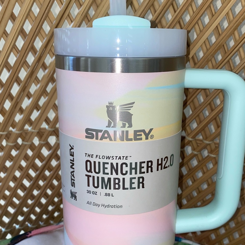 BRAND NEW Stanley Clean Slate - Warm Serene Brushstroke Tumbler - 30 oz 💕 - Picture 2 of 4